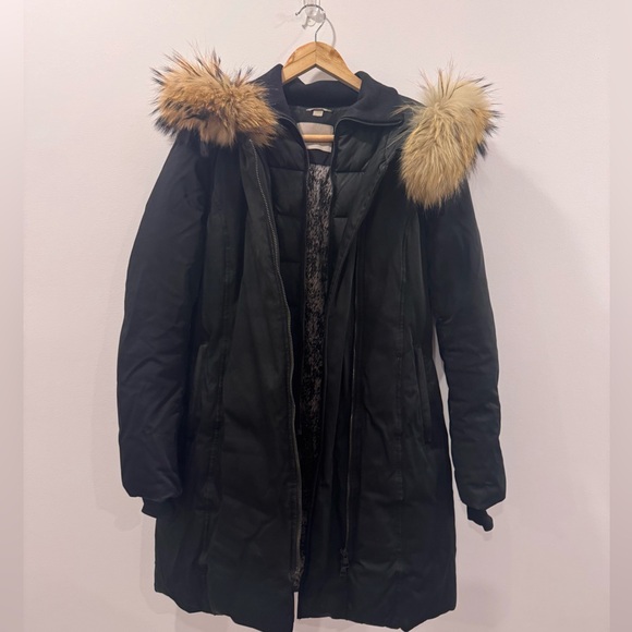 Soia & Kyo Removeable Fur Trim Parka, Size Small, Womens - Picture 2 of 7